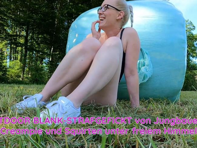 Beim Outdoor Sex mit Lea Kirsch wird gesquirtet und gewichst