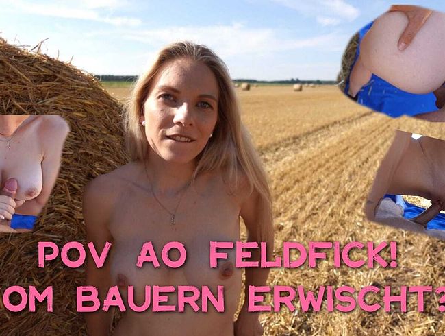 Was, wenn mich der Bauer beim Ficken auf seinem Feld erwischt? @ Vivi Vallentine