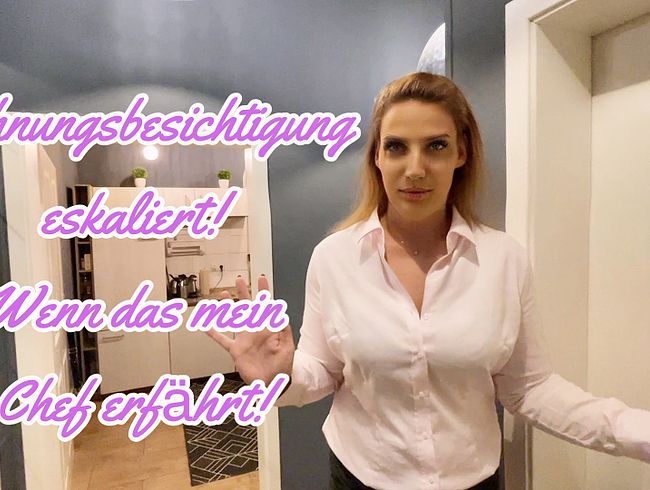 JuliaWinter @ Was würde mein Chef sagen, wenn er wüsste, was ich bei der Besichtigung mache...