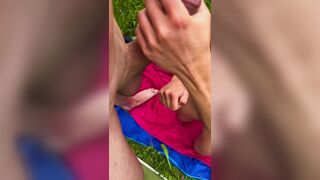 LittleHercules zeigt den geilsten Outdoor Blowjob