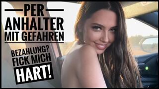 Mitfahrgelegenheit bekommt harten Sex als Bezahlung (Emma Winter)