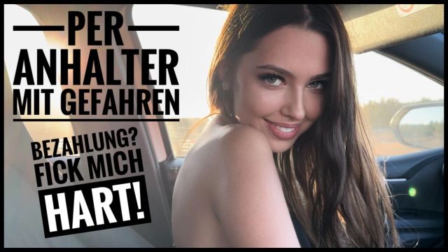 Mitfahrgelegenheit bekommt harten Sex als Bezahlung (Emma Winter)