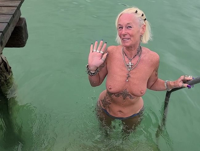 lady-isabell666 geht im Wörthersee baden