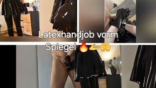 SweetSoul24 besorgt es dem dicken Schwanz im Latex Outfit