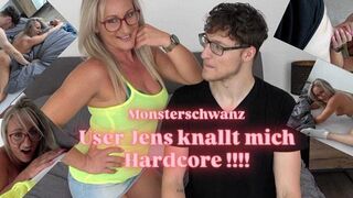 Jungschwanz mit XXL Schwanz fickt mich hart durch @ Studentin-Aneta