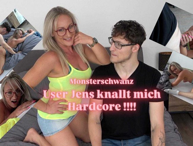 Jungschwanz mit XXL Schwanz fickt mich hart durch @ Studentin-Aneta