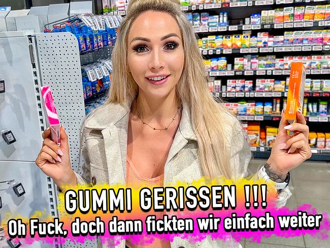 Lisa-Sophie: Einfach weiter Ficken obwohl das Gummi reißt