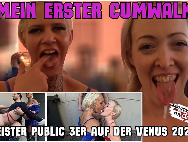 Lea_Kirsch riskiert den Cumshot Walk auf der Erotik Messe Venus