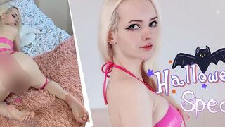 AmberKawaii beim Halloween Sex