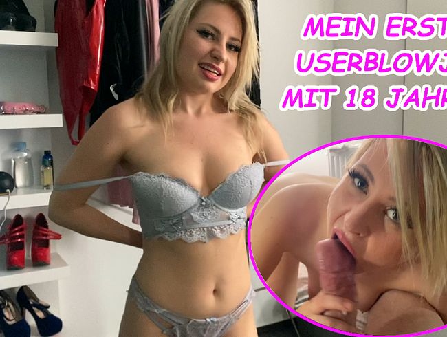 Maria-Gail gibt ihrem User einen heftigen Blowjob