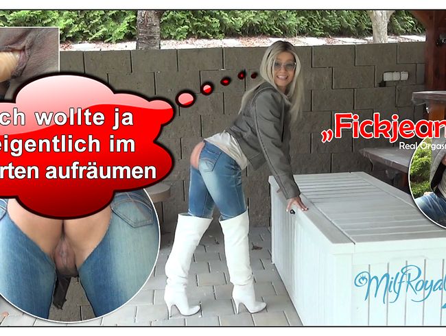 MILF-Royal erlebt geilen Orgasmus beim Fick in Jeans