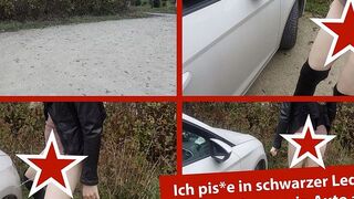 Ich pisse auf seinen weißen Wagen [Geile-Nachbarn]