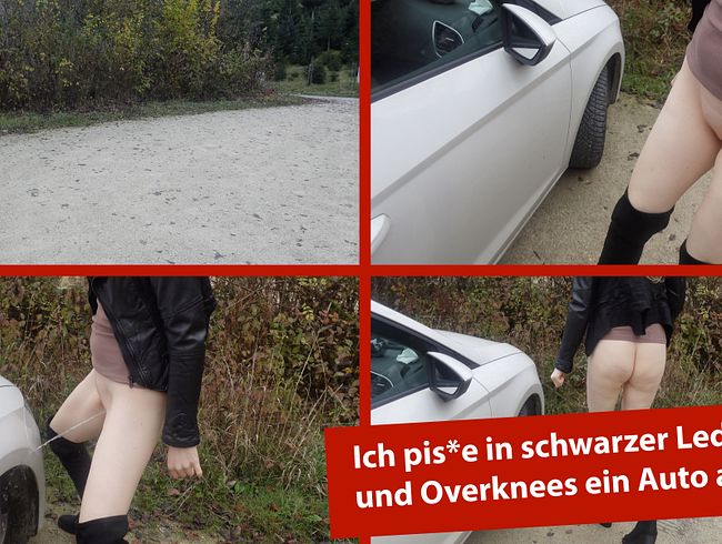 Ich pisse auf seinen weißen Wagen [Geile-Nachbarn]