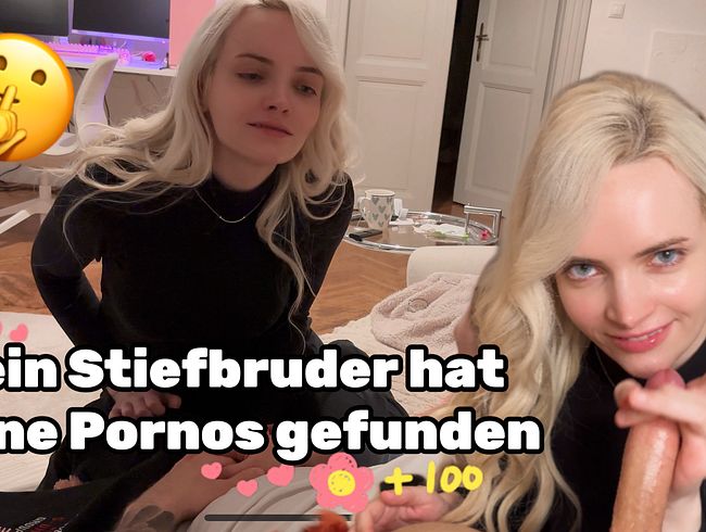 Amber-Kawaii @ Stiefbruder entdeckt meine Pornosammlung...