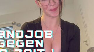 Roxi_black will ihn mit Handjob zum Wichsen bringen